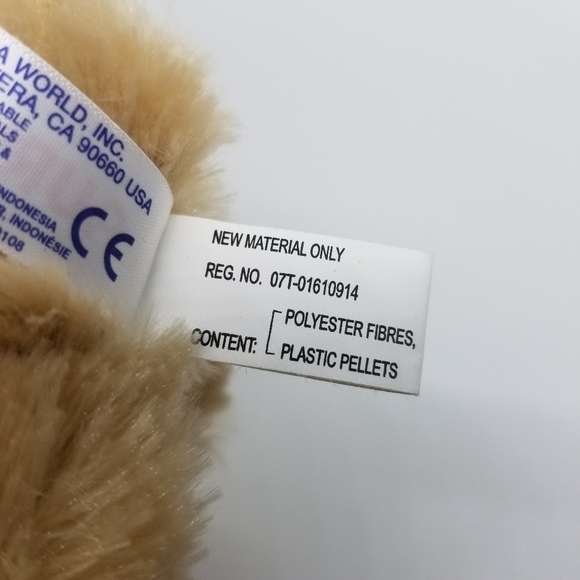 Aurora Little Racey the Stuffed Sloth Mini Flopsie - Picture 6 of 8
